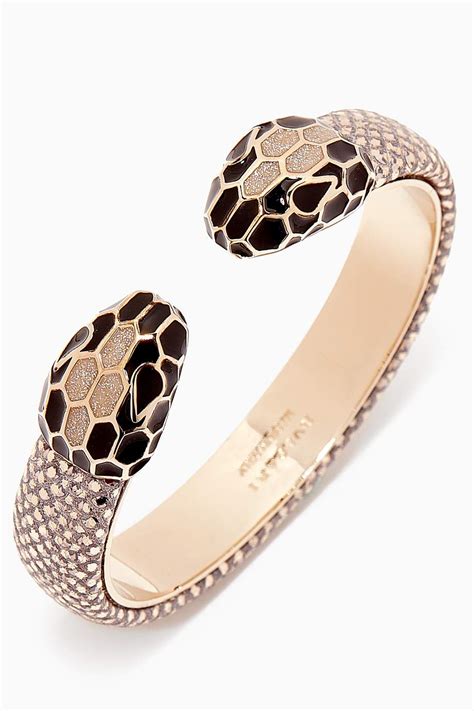 serpenti forever bracelet|serpenti forever leather bracelet.